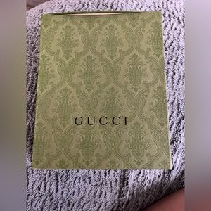 Authentic Gucci box with dustbag and ribbon!